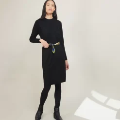 Maison Montagut Robes>Robe En Laine Boutons Epaule - Frankie