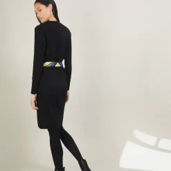 Maison Montagut Robes>Robe En Laine Boutons Epaule - Frankie