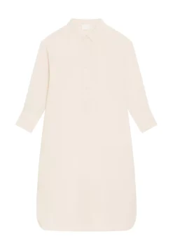 Maison Montagut Robes>Robe Longue Col Polo En Lin - Valerie