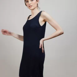 Maison Montagut Robes>Robe Longue En Lin Flamme - Bardot