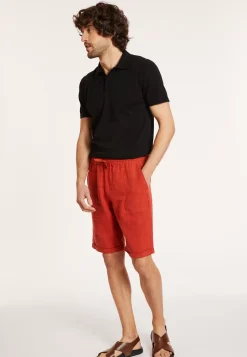 Maison Montagut Shorts Et Pantalons>Short A Poches En Lin - Diego
