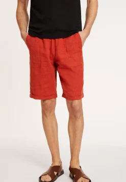 Maison Montagut Shorts Et Pantalons>Short A Poches En Lin - Diego