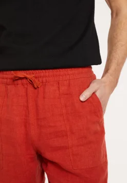 Maison Montagut Shorts Et Pantalons>Short A Poches En Lin - Diego