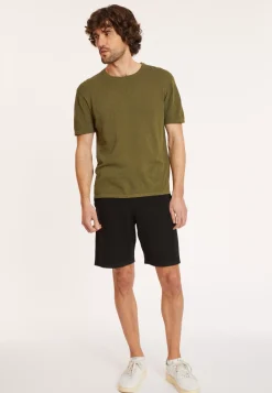 Maison Montagut Shorts Et Pantalons>Short En Coton Avec Poches - Donata