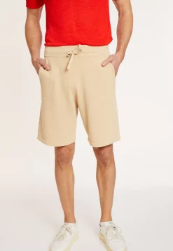 Maison Montagut Shorts Et Pantalons>Short En Coton Brosse - Drey