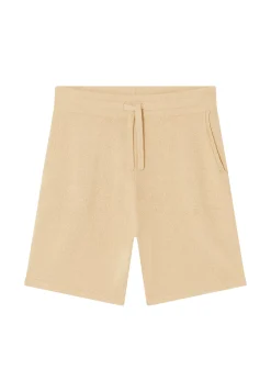 Maison Montagut Shorts Et Pantalons>Short En Coton Brosse - Drey