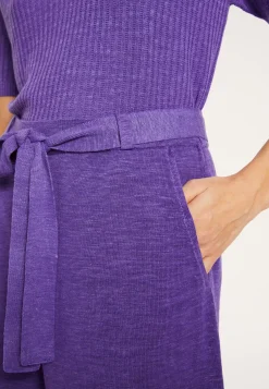Maison Montagut Pantalons>Short Fluide En Lin Flamme - Maceo