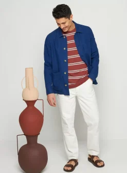 Maison Montagut Chemises>Surchemise Casual En Lin - Rodrigue