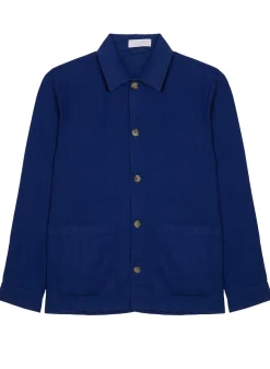 Maison Montagut Chemises>Surchemise Casual En Lin - Rodrigue