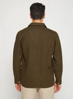 Maison Montagut Chemises>Surchemise Casual En Lin - Rodrigue