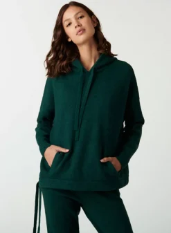 Maison Montagut Pulls>Sweat A Capuche En Cachemire Avec Poches - Ado