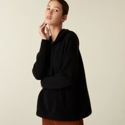 Maison Montagut Pulls>Sweat A Capuche En Cachemire Avec Poches - Ado