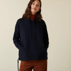 Maison Montagut Pulls>Sweat A Capuche En Cachemire Avec Poches - Ado