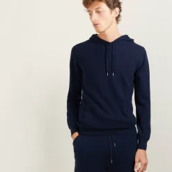 Maison Montagut Vestes Et Gilets>Sweat A Capuche En Cachemire - Badwin