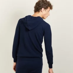 Maison Montagut Vestes Et Gilets>Sweat A Capuche En Cachemire - Badwin