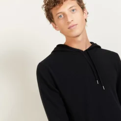 Maison Montagut Vestes Et Gilets>Sweat A Capuche En Cachemire - Badwin