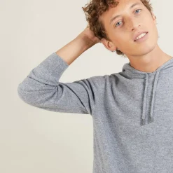 Maison Montagut Vestes Et Gilets>Sweat A Capuche En Cachemire - Badwin