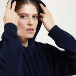 Maison Montagut Pulls>Sweat A Capuche En Cachemire Et Laine Recycles - Gala
