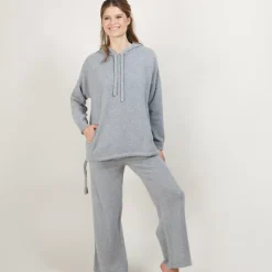 Maison Montagut Pulls>Sweat A Capuche En Cachemire Et Laine Recycles - Gala
