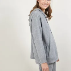 Maison Montagut Pulls>Sweat A Capuche En Cachemire Et Laine Recycles - Gala