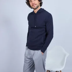 Maison Montagut Pulls>Sweat A Capuche En Cachemire - Octave