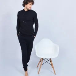 Maison Montagut Pulls>Sweat A Capuche En Cachemire - Octave