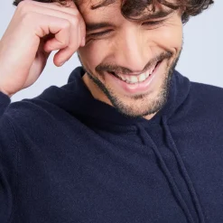 Maison Montagut Pulls>Sweat A Capuche En Cachemire - Octave