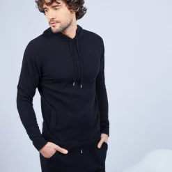 Maison Montagut Pulls>Sweat A Capuche En Cachemire - Octave