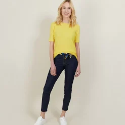 Maison Montagut T-Shirts>Top Femme En Laine Et Soie - Alex