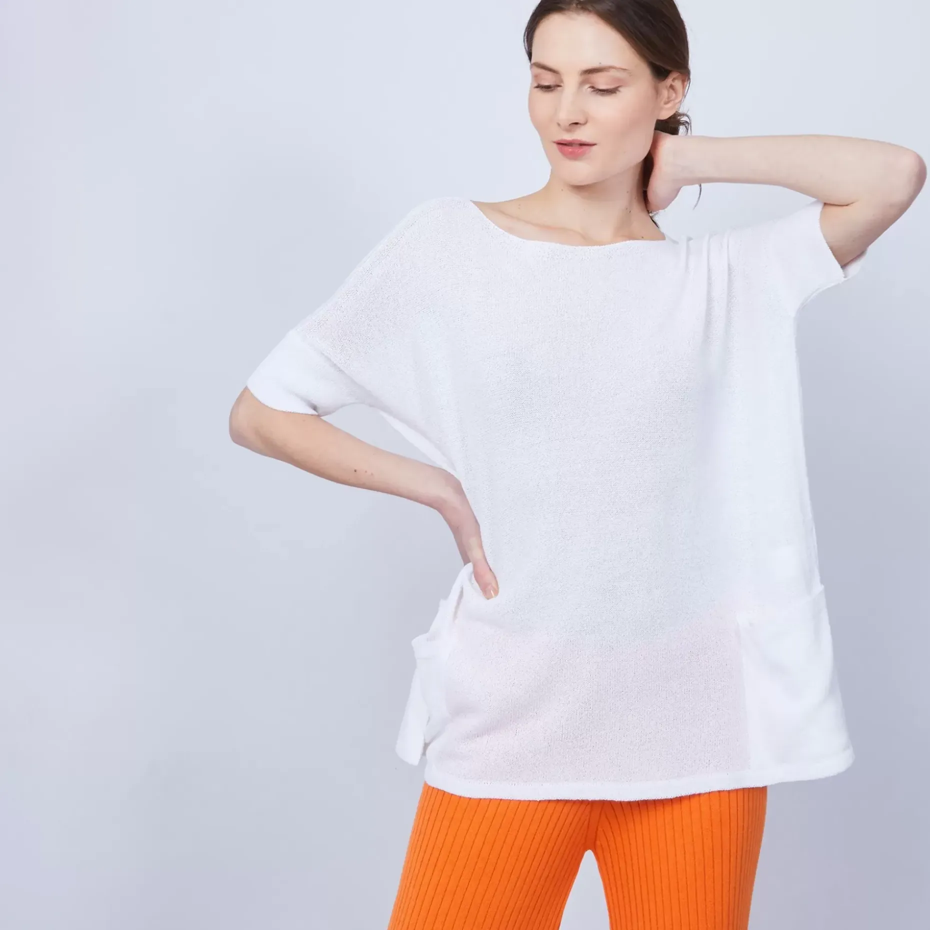 Maison Montagut T-Shirts>T-Shirt Ample - Conrad
