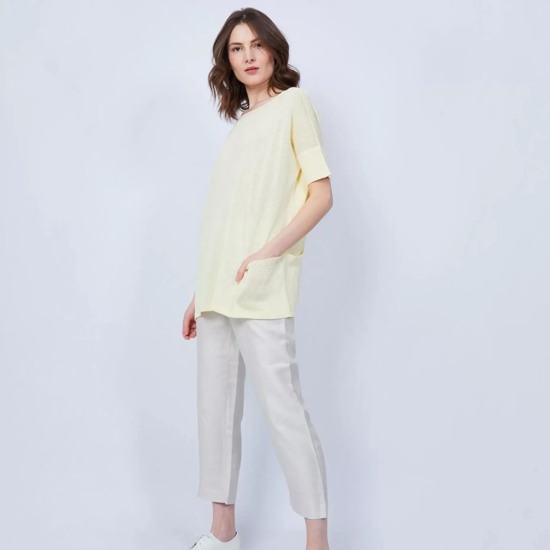Maison Montagut T-Shirts>T-Shirt Ample - Conrad