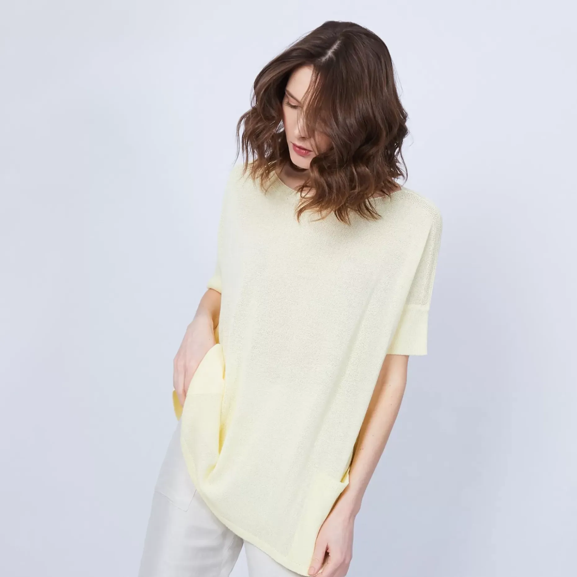 Maison Montagut T-Shirts>T-Shirt Ample - Conrad