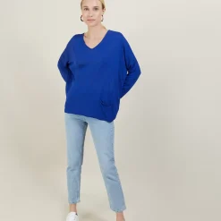Maison Montagut T-Shirts>T-Shirt Ample En Lin Flamme - Balou
