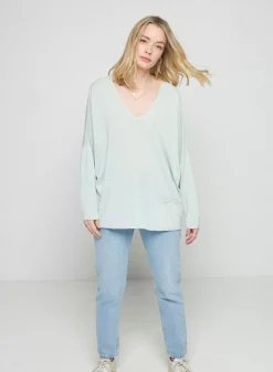 Maison Montagut T-Shirts>T-Shirt Ample En Lin Flamme - Balou