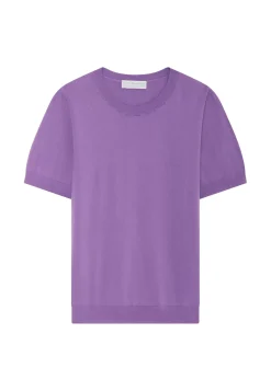 Maison Montagut T-Shirts>T-Shirt Col Rond En Coton Bio - Moon