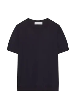 Maison Montagut T-Shirts>T-Shirt Col Rond En Coton Bio - Moon