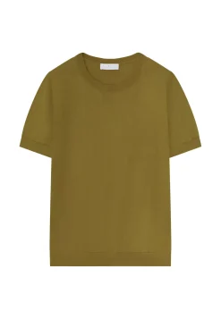 Maison Montagut T-Shirts>T-Shirt Col Rond En Coton Bio - Moon