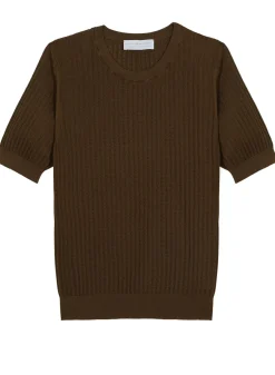 Maison Montagut T-Shirts>T-Shirt Col Rond En Coton Bio - Sidonie