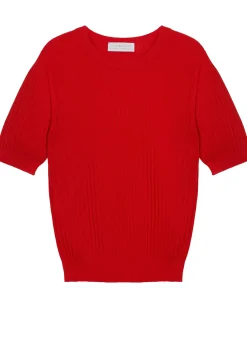 Maison Montagut T-Shirts>T-Shirt Col Rond En Coton Bio - Sidonie