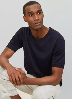 Maison Montagut Fil Lumiere Pour Lui>T-Shirt Col Rond En Fil Lumiere - Bocca