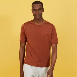 Maison Montagut Fil Lumiere Pour Lui>T-Shirt Col Rond En Fil Lumiere - Bocca
