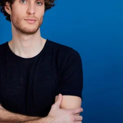 Maison Montagut T-Shirts>T-Shirt Col Rond En Lin Flamme - Bosea