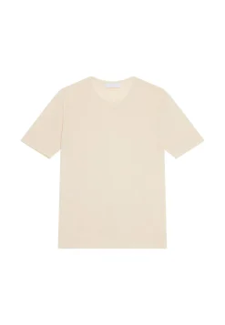 Maison Montagut T-Shirts>T-Shirt Col Rond En Lin Flamme - Renaud