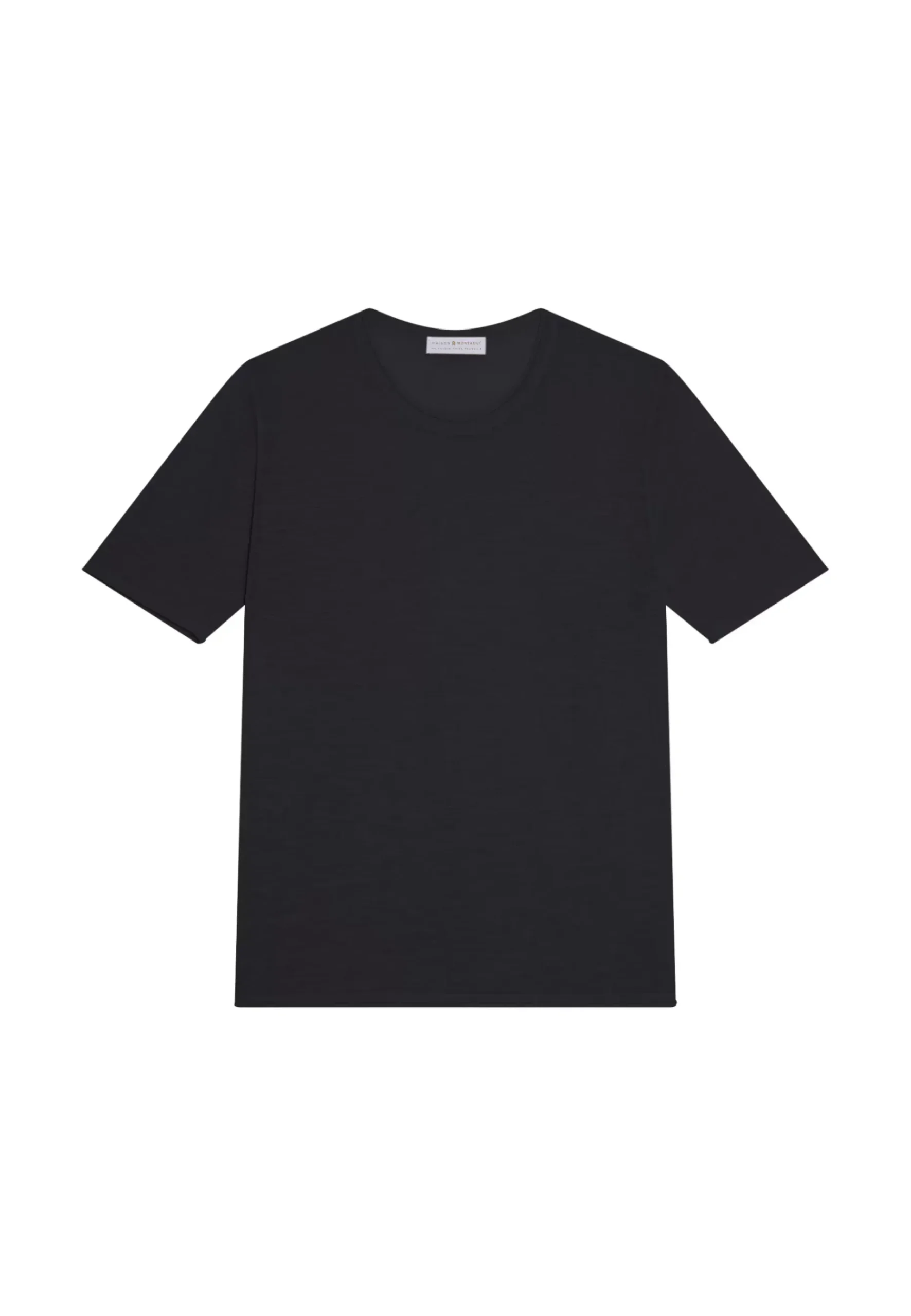 Maison Montagut T-Shirts>T-Shirt Col Rond En Lin Flamme - Renaud