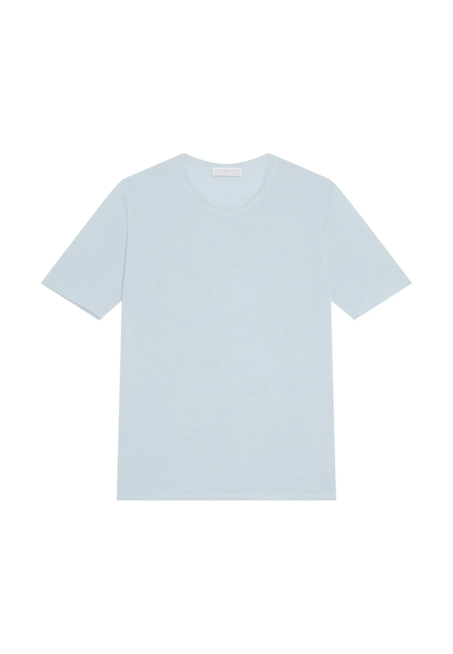 Maison Montagut T-Shirts>T-Shirt Col Rond En Lin Flamme - Renaud