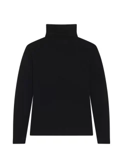 Maison Montagut T-Shirts>T-Shirt Col Roule En Bambou Cachemire Fine Maille - Aerio