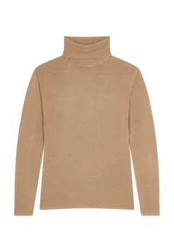 Maison Montagut T-Shirts>T-Shirt Col Roule En Bambou Cachemire Fine Maille - Aerio
