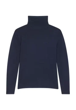 Maison Montagut T-Shirts>T-Shirt Col Roule En Bambou Cachemire Fine Maille - Aerio