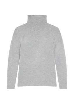 Maison Montagut T-Shirts>T-Shirt Col Roule En Bambou Cachemire Fine Maille - Aerio