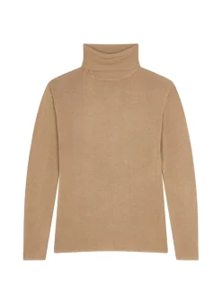 Maison Montagut T-Shirts>T-Shirt Col Roule En Bambou Cachemire Fine Maille - Aerio